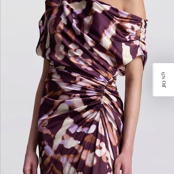 ALC Poppy Satin Gown NWT - Picture 2 of 6